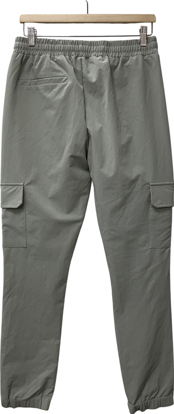 boohooMan Grey Ardee Technical Stretch Skinny Cargo Trouser UK M