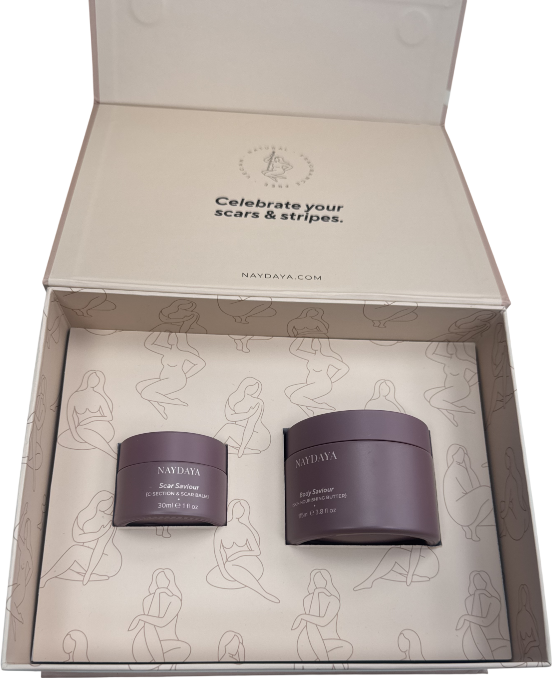Naydaya Body Saviour Set 1 X 30ml, 1 X 115ml
