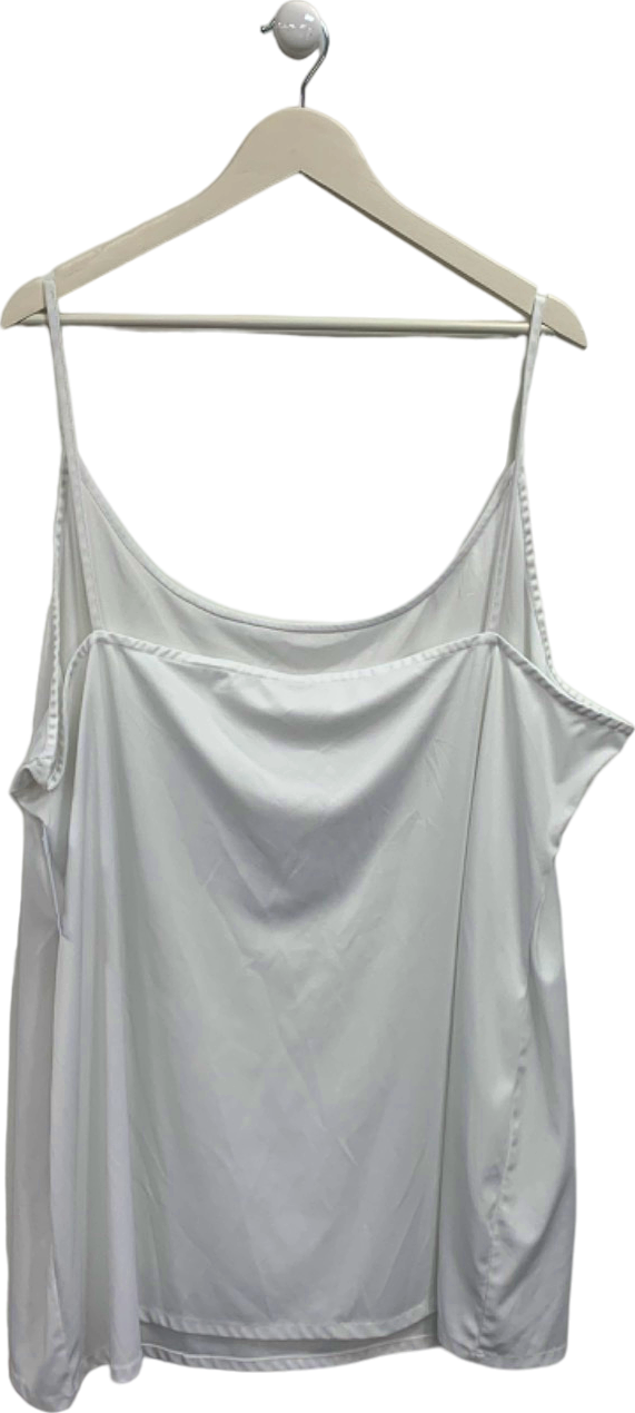 Unbranded White Camisole Top UK 30