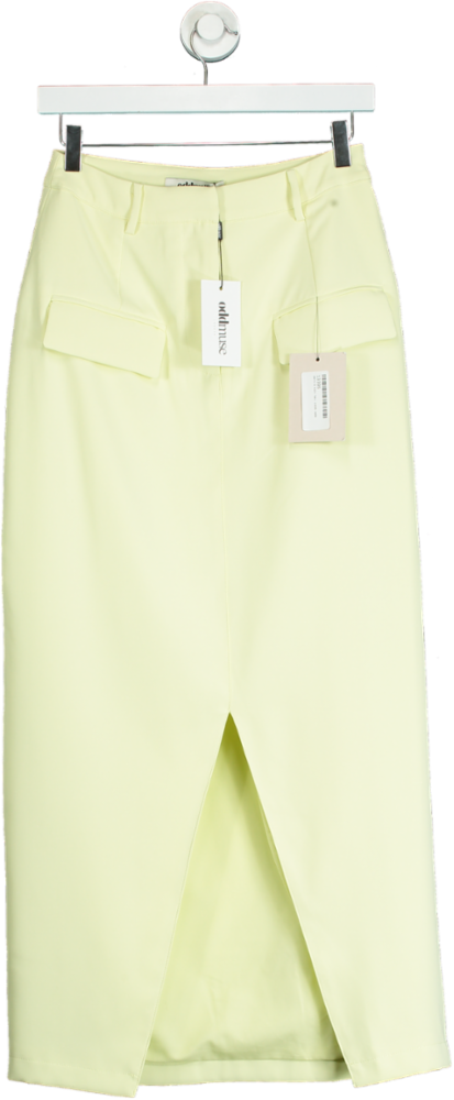 OddMuse Lime The Ultimate Muse Midi Skirt S
