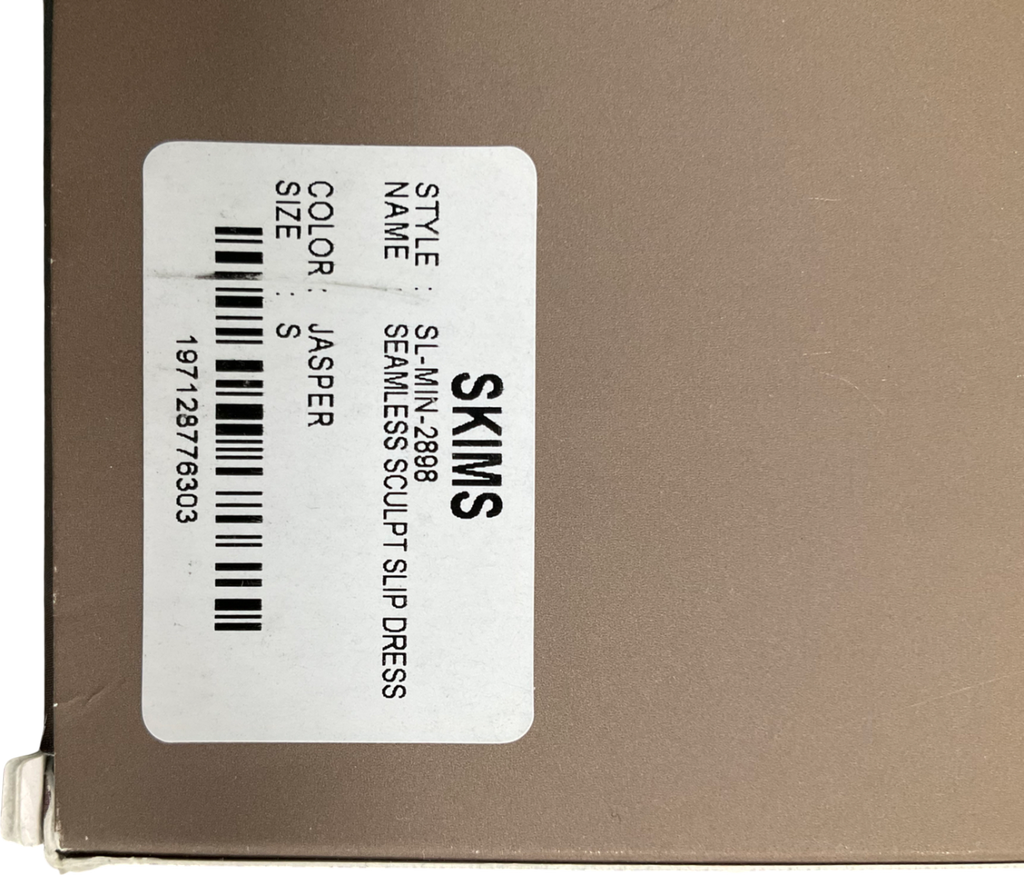 SKIMS Seamless Sculpt Slip Dress - Jasper UK S