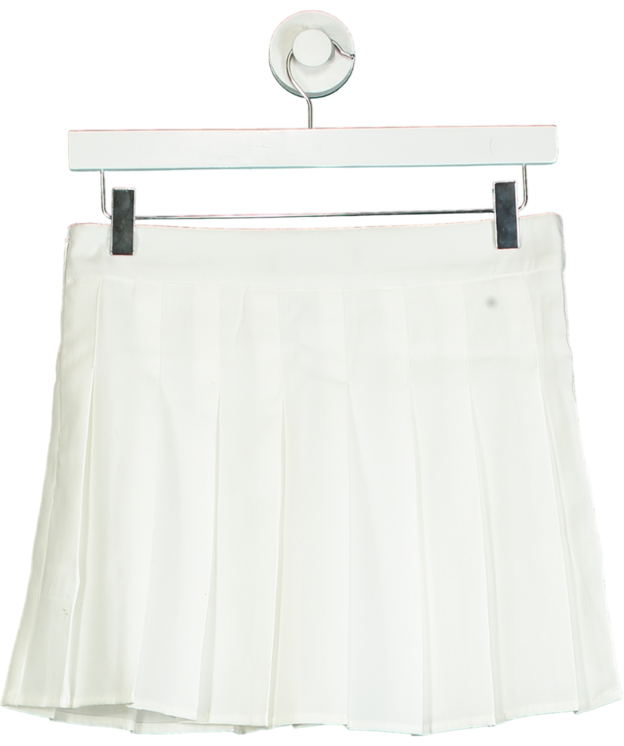 Finesse White Bella Pleated Tennis Skirt UK S