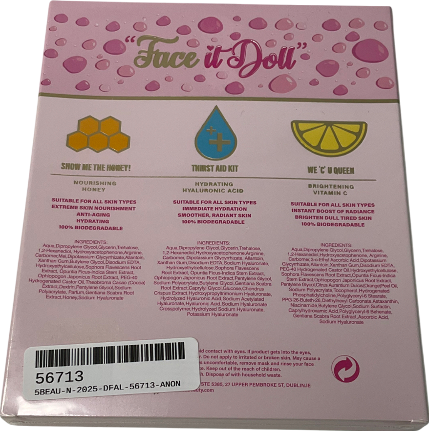Doll Beauty Facial Sheet Mask X3 X3
