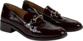 BOBBIES PARIS Dark Brown Raphaëlle Leather Loafers With Gold Snaffle UK 9 EU 42 👠