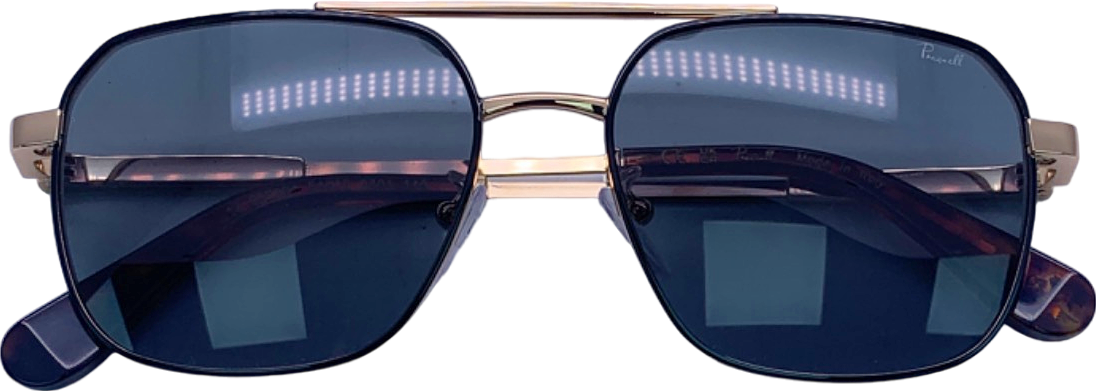 Pragnell Gold Aviator Sunglasses