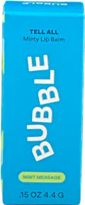 bubble Tell All Mint Message Minty Lip Balm 4g