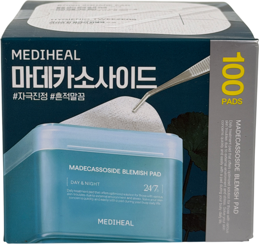 Mediheal Madecassoside Blemish Pads 100 Pads