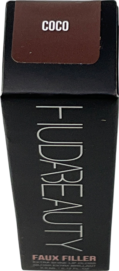 Huda Beauty Faux Filler Extra Shine Lip Gloss Coco 3.9ml