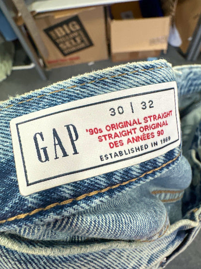 GAP Blue '90s Original Straight Jeans W30 L32