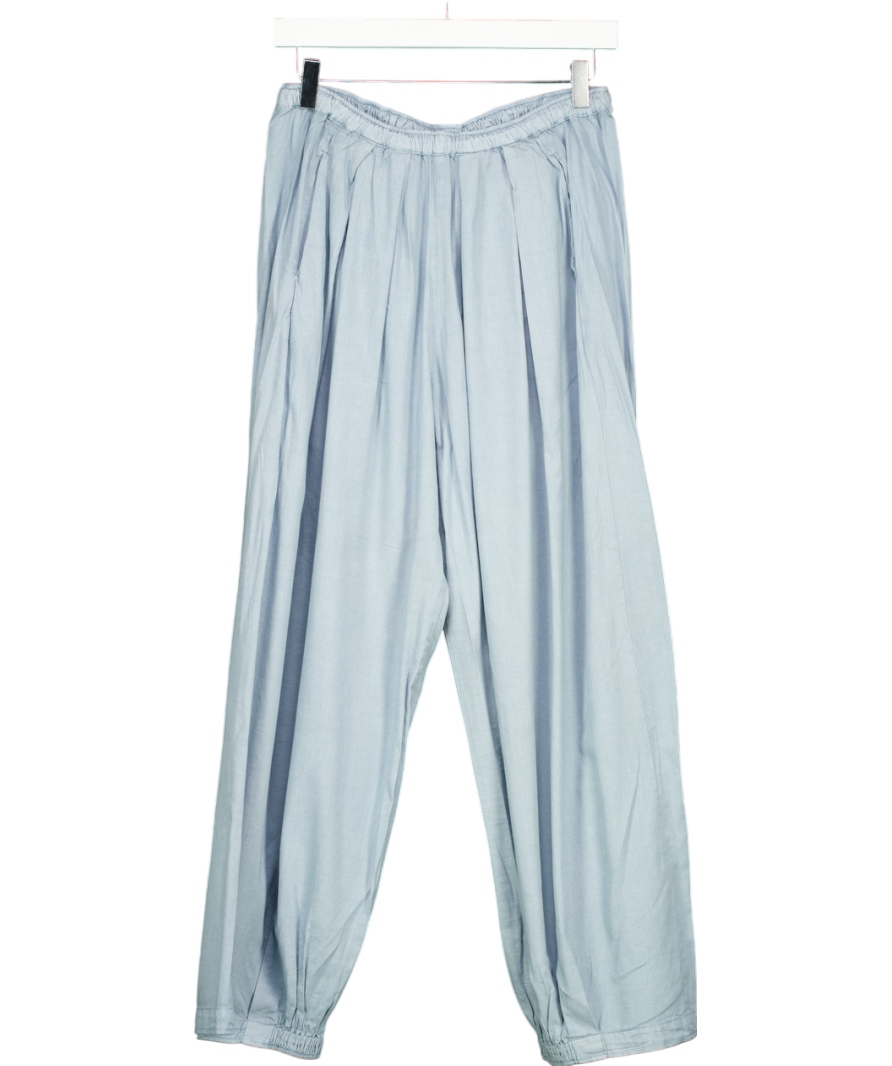 Free People Blue To The Sky Parachute Trousers UK XS