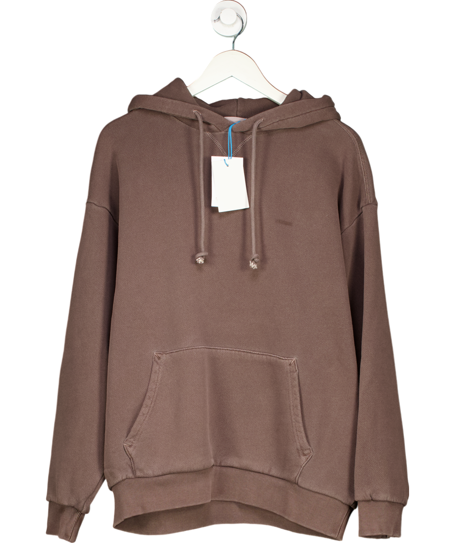 gymshark Brown Everywear Relaxed Hoodie UK M