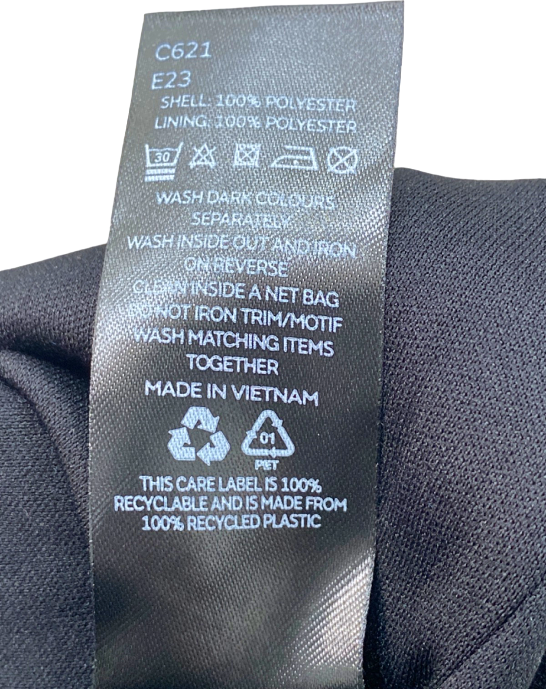 V By Very Black Sequin Leggings UK 18