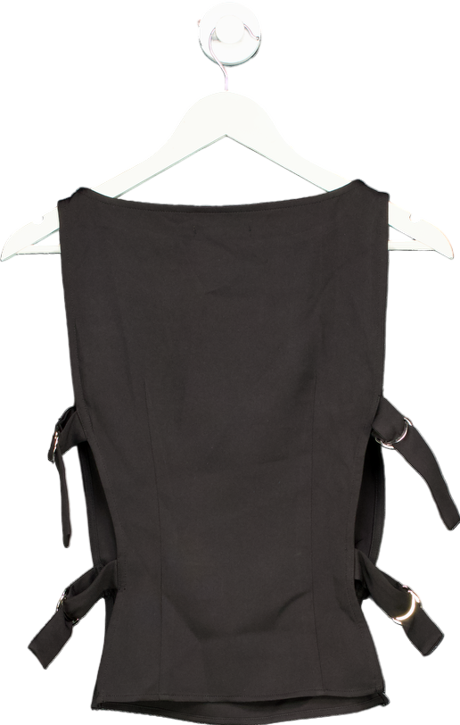 PepperMayo Black Cherish You Top UK 8