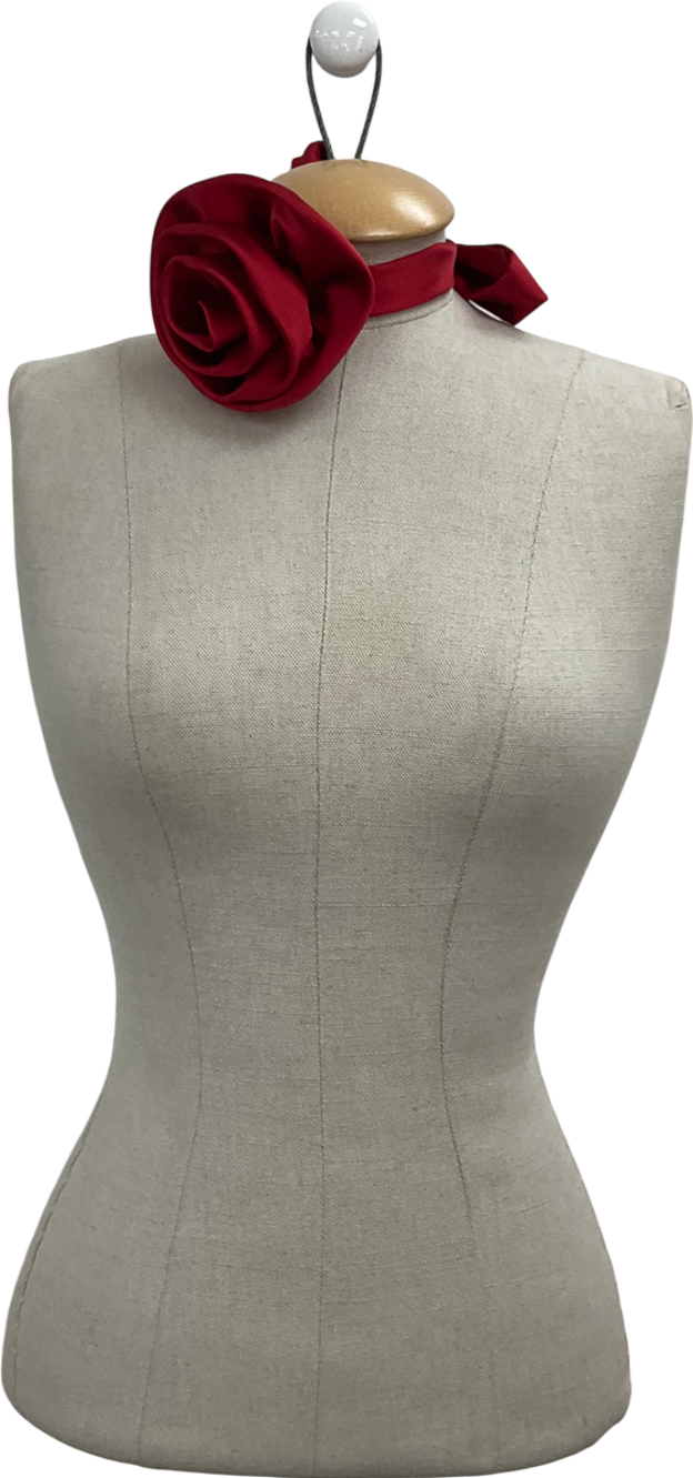 Arket Red Rose Neck Tie One Size
