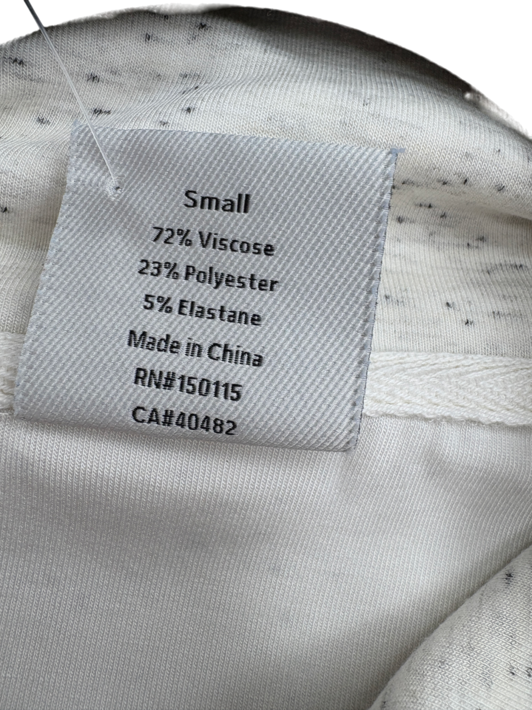 Varley Grey DoubleSoft Hawley Half Zip Sweat UK S