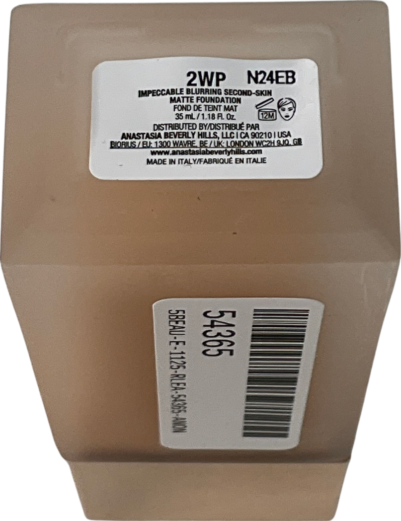 Anastasia Beverly Hills Impeccable Blurring Second Skin Matte Foundation 2wp 35ml
