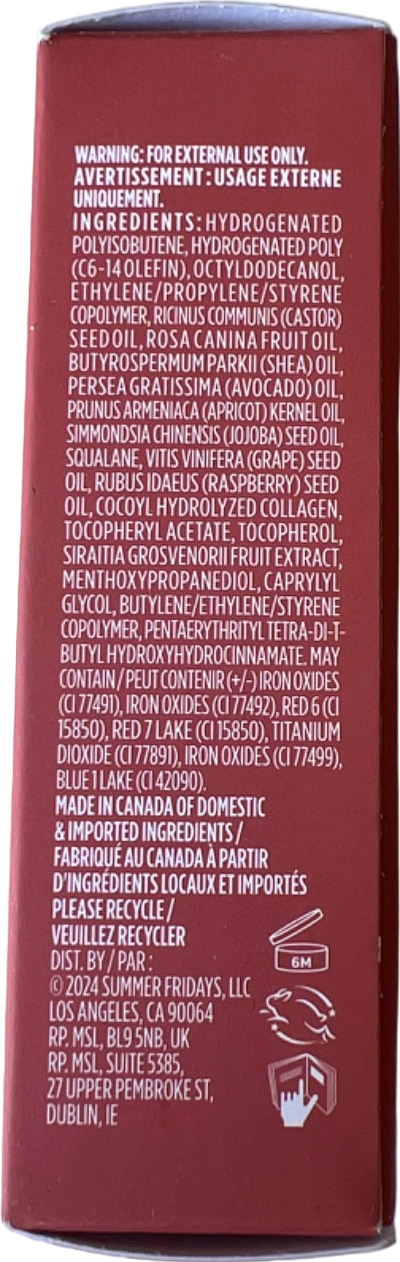 Summer Fridays Dream Lip Oil Blush Dreams 4.5 ml