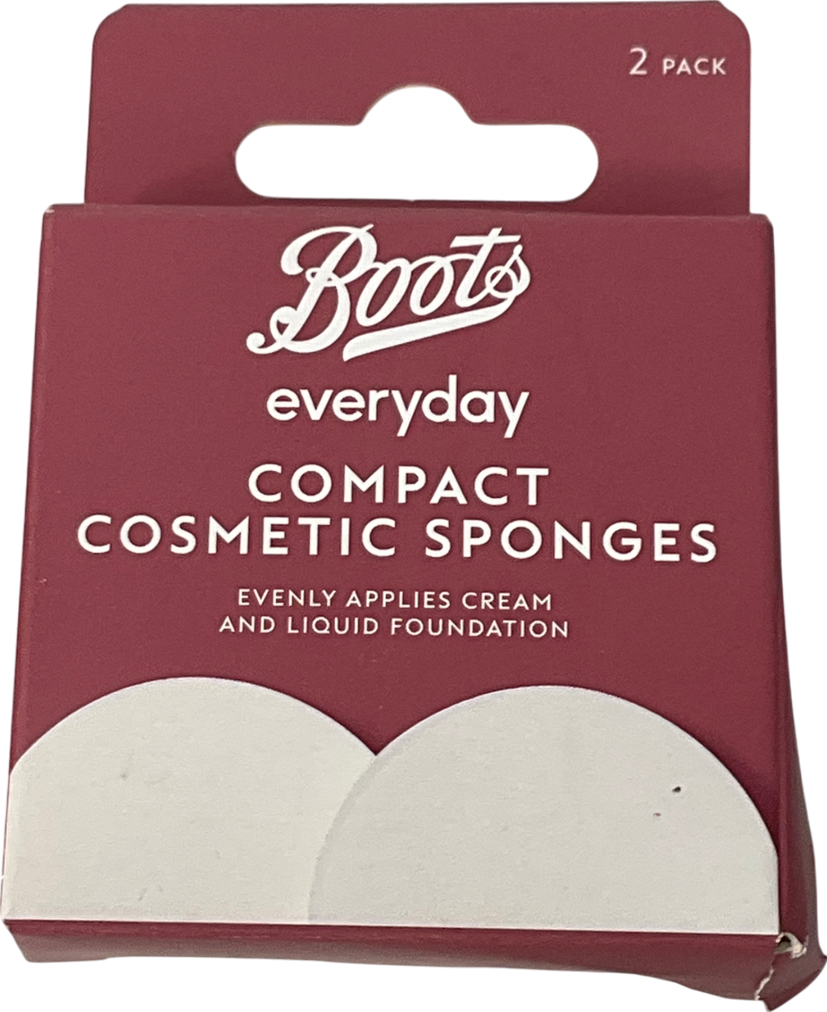 boots Compact Cosmetic Sponges