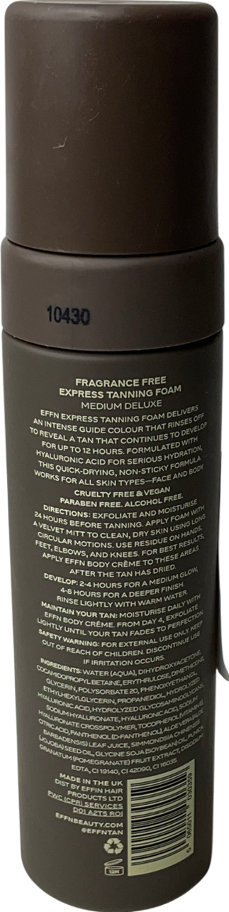 effn Tan Express Foam Medium 200ml