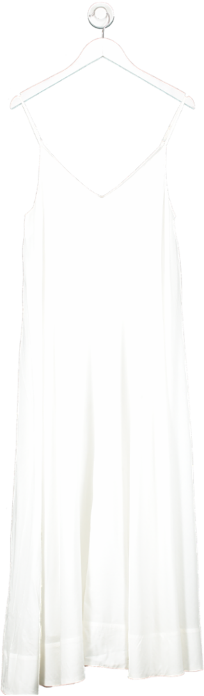 Reformation White Abene Dress UK S