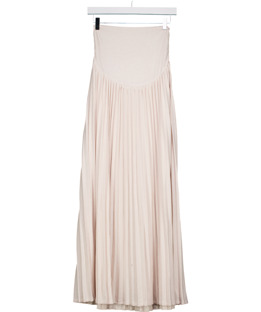 Lioness White Field Of Dreams Maxi Skirt UK XS