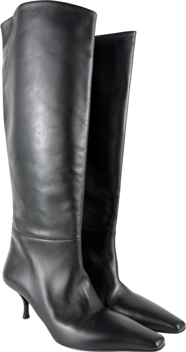 NEOUS Rami Turbo Leather Boots Black UK 6 EU 39 👠