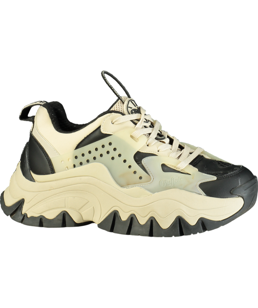 Buffalo Beige Trail One Chunky Trainers UK 6 EU 39 👠