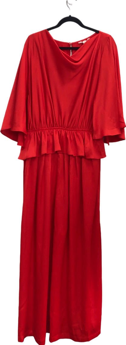 H&M Red Maxi Dress UK 14