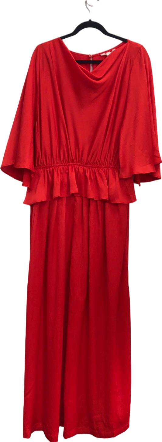 H&M Red Maxi Dress UK 14