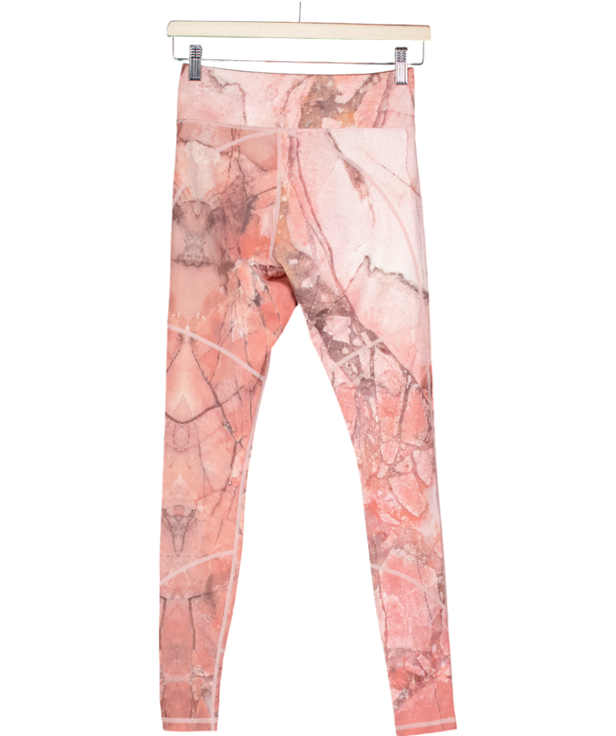 Nubyen Pink Marble Leggings UK S