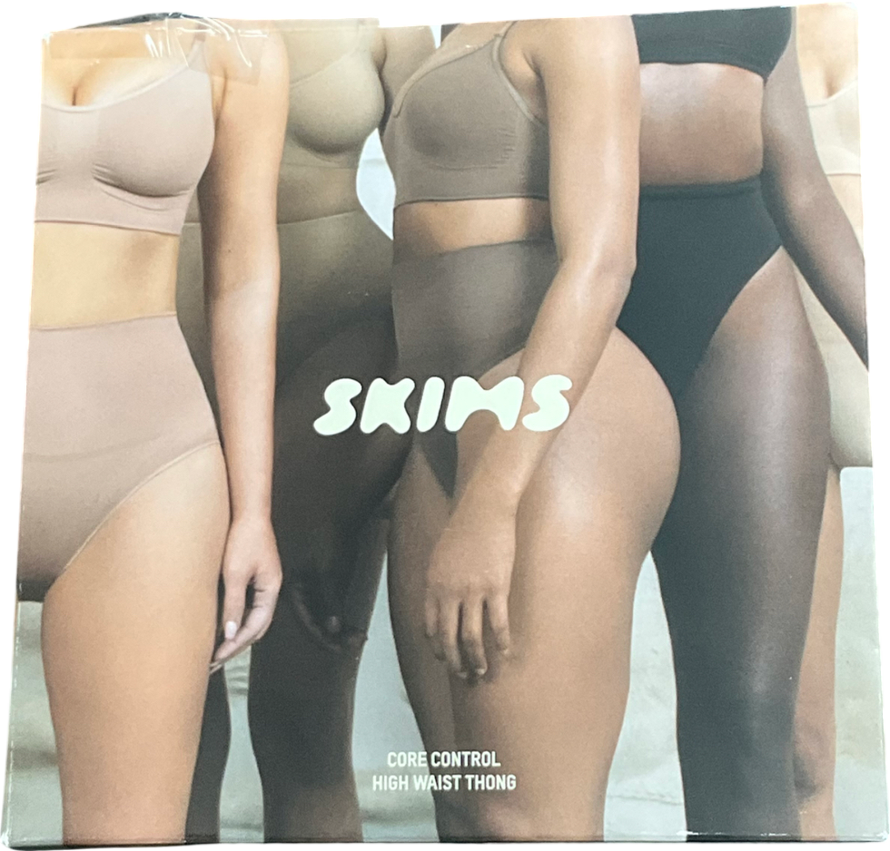 SKIMS Core Control High Waist Thong In Sienna UK XL