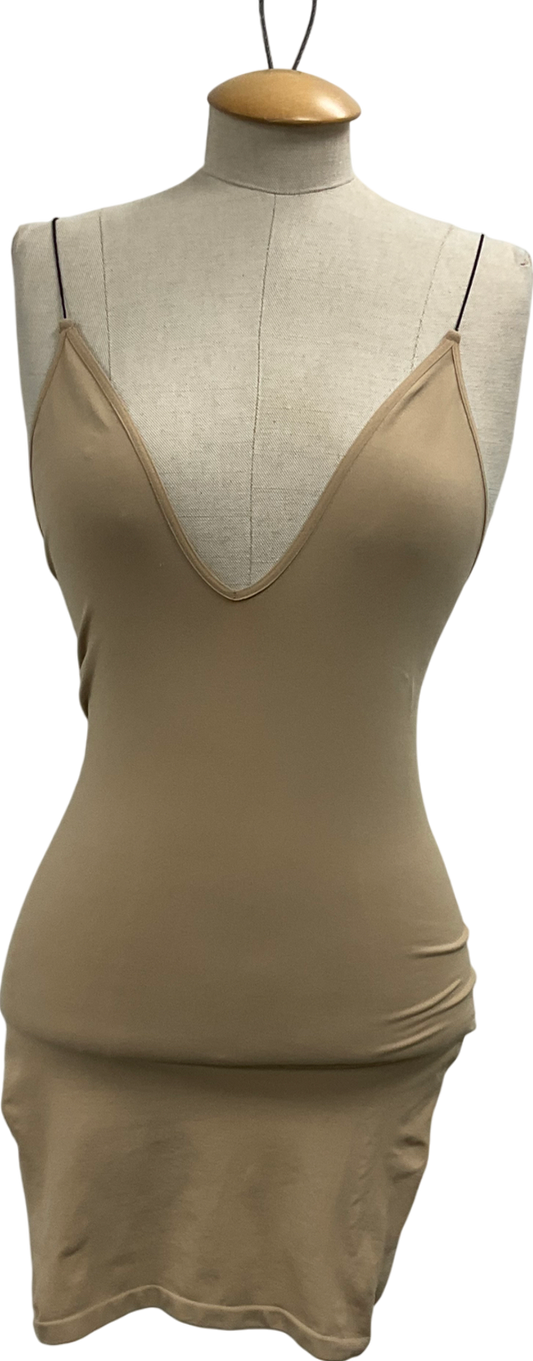 Free People Beige Intimately Seamless High Platform Slip In Nude UK S