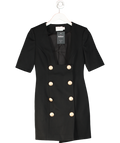 Misha Black Kira Blazer Mini Dress UK 8