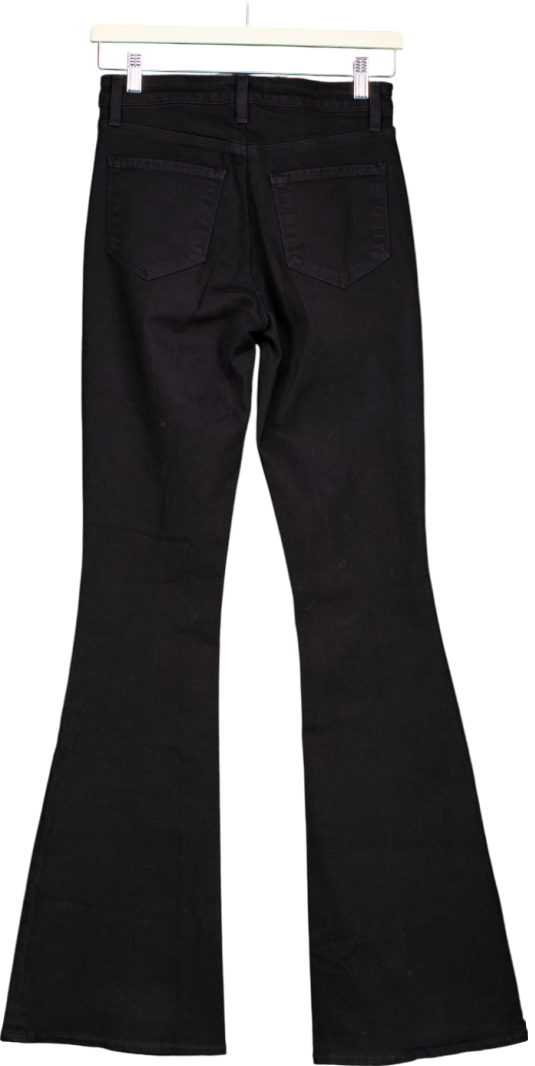 L'agence Black Bell High Rise Flare Jeans W25