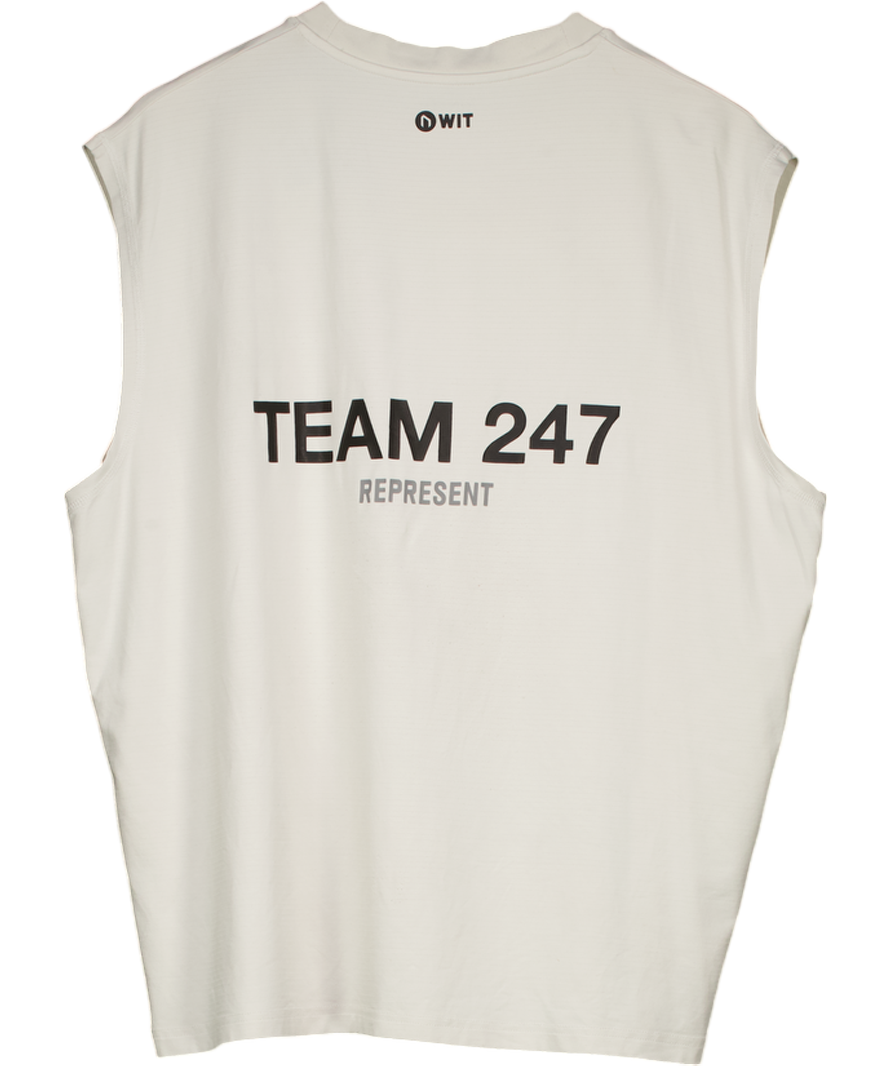 Represent White Team 247 Oversized Tank UK L