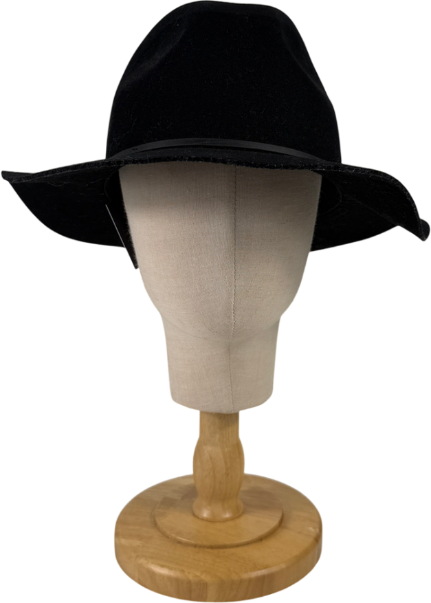 BRIXTON Wesley Fedora Black UK M