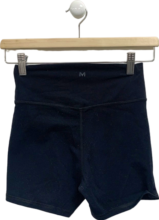 Monday Active Black High-Waisted Shorts UK M