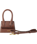 JACQUEMUS Brown Le Chiquito Noeud Leather Cross-body Bag