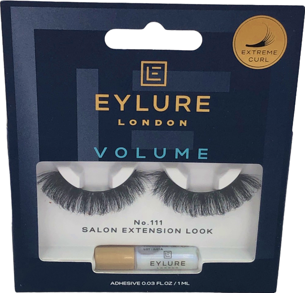 Eylure Volume False Eyelashes No.111 Salon Extension Look 1 ml