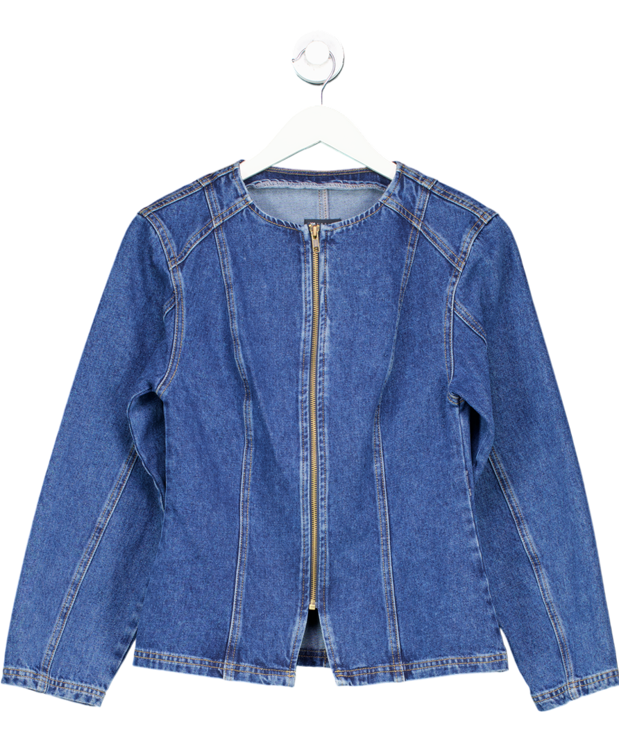 ASOS Blue Denim Cinched Jacket UK S