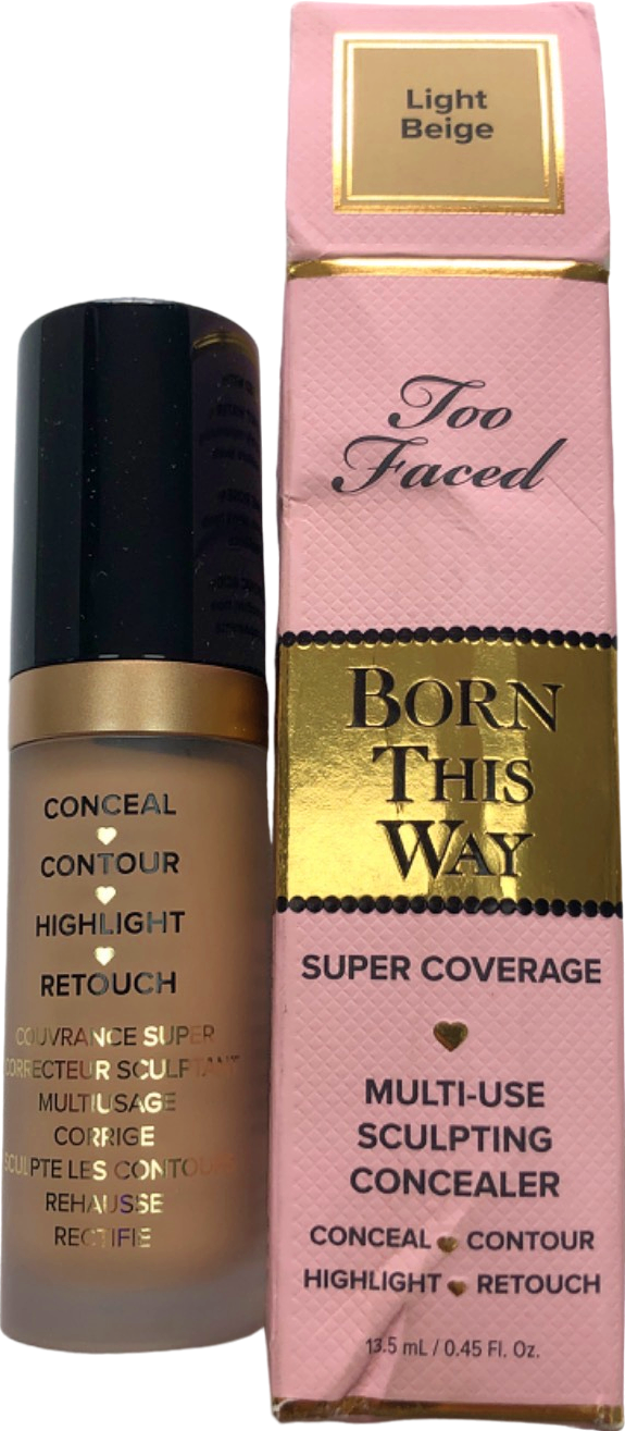 Too Faced Born This Way Super Coverage Multi-Use Sculpting Concealer Light Beige 13.5ml