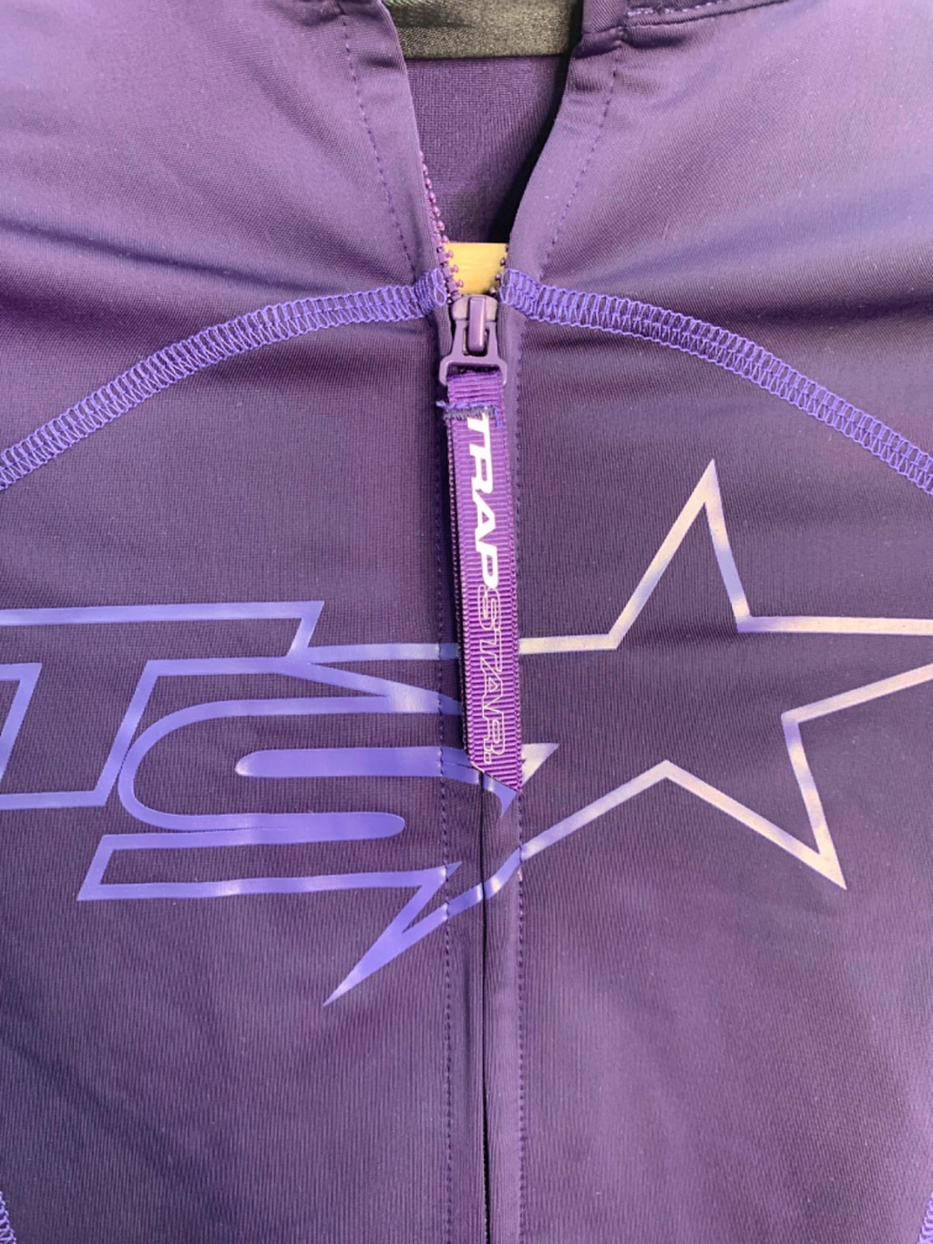 Trapstar Purple Zip-Up Jacket XS