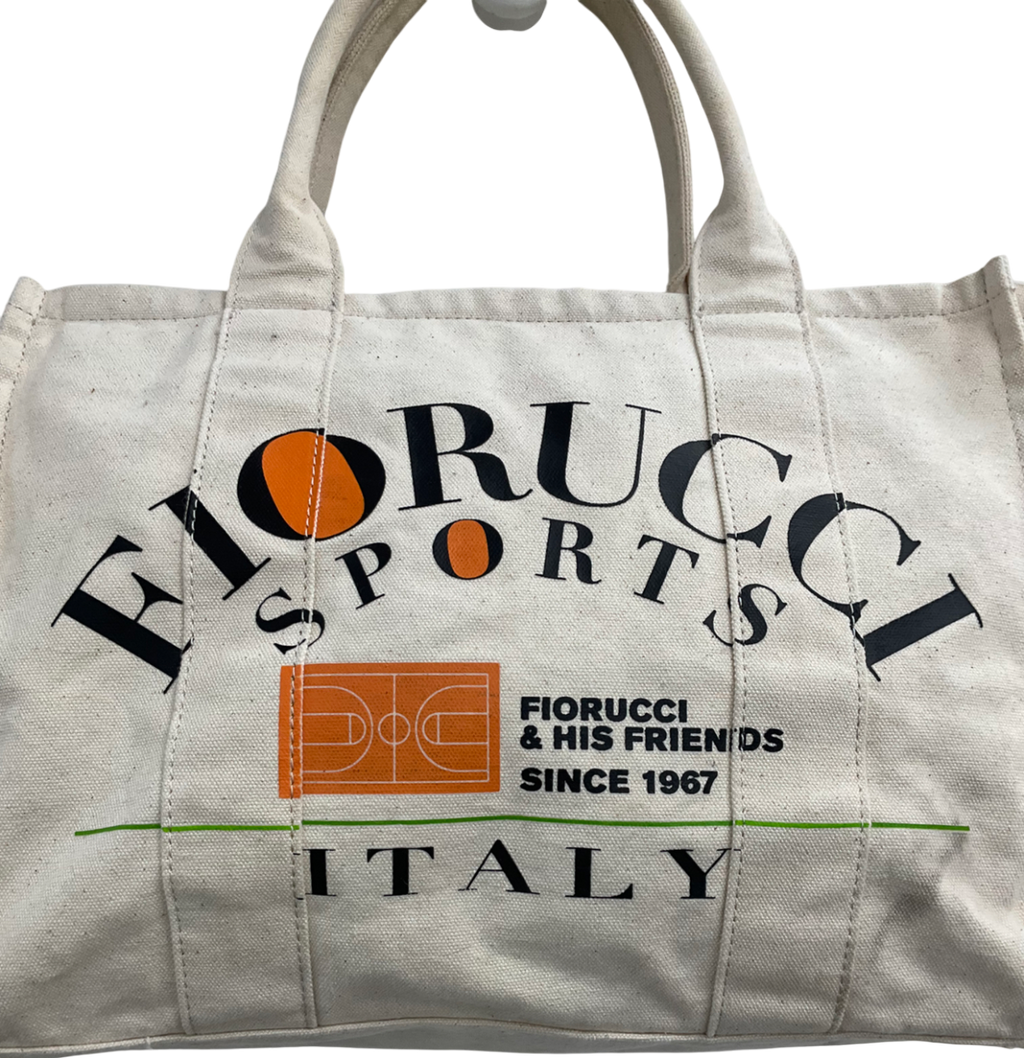 FIORUCCI Cream Canvas Tote One Size