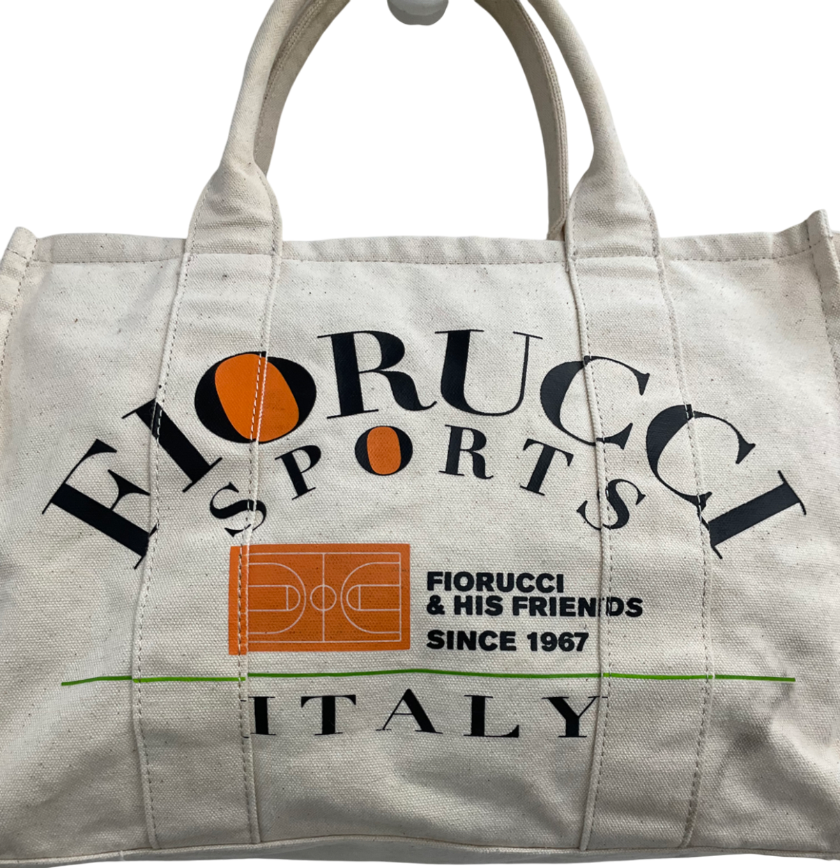 FIORUCCI Cream Canvas Tote One Size