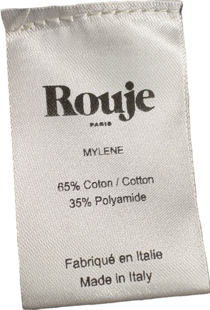 Rouje Cream/Black Classic Breton Mylene Striped Sweater UK 10