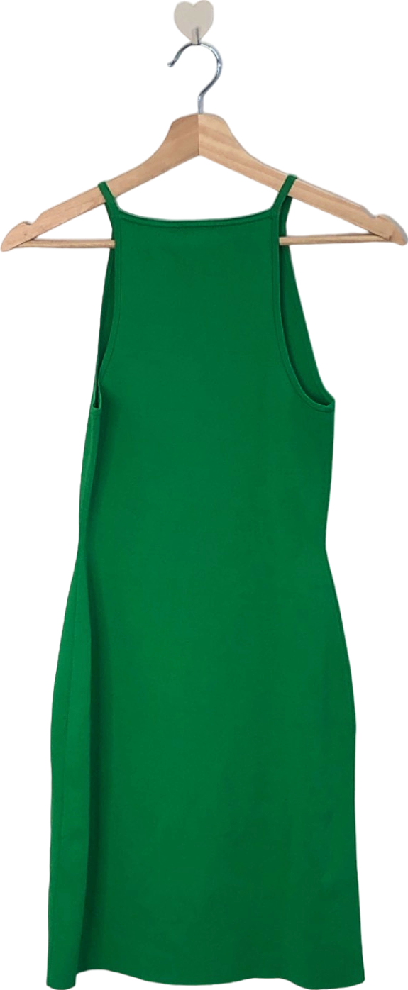 COS Green Sleeveless Midi Dress Size XS