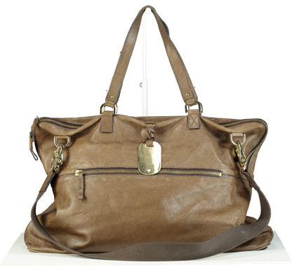 Mulberry Brown Large Shoulder Bag