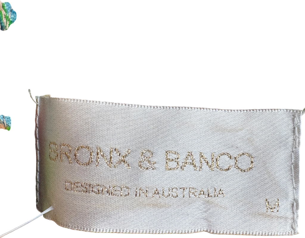 Bronx and Banco Multicoloured Floral Print Ruffle Tiered Mini Dress UK M