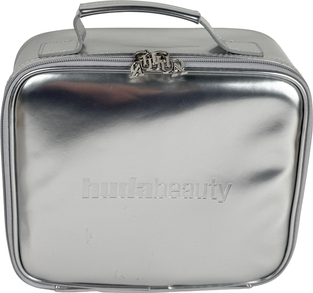 Huda Beauty Metallic Beauty Large Vanity Bag One Size
