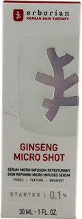 Erborian Ginseng Micro Shot Starter 0.1% Serum 30ml